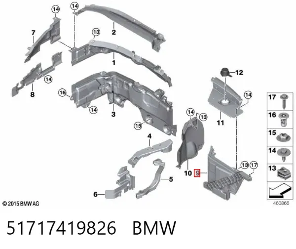  51717419826 BMW