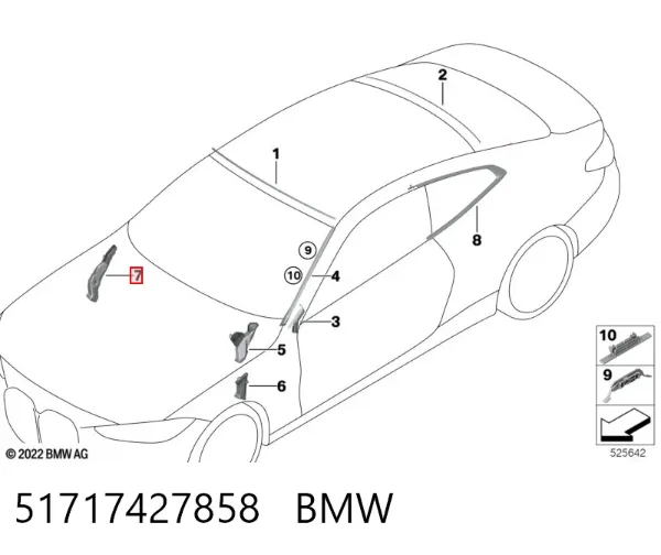  51717427858 BMW