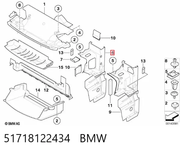  51718122434 BMW