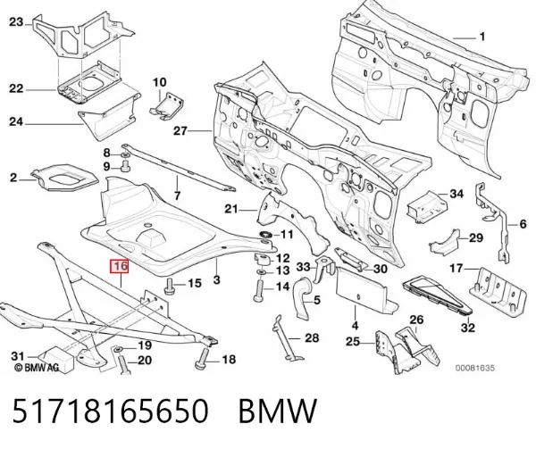  51718165650 BMW