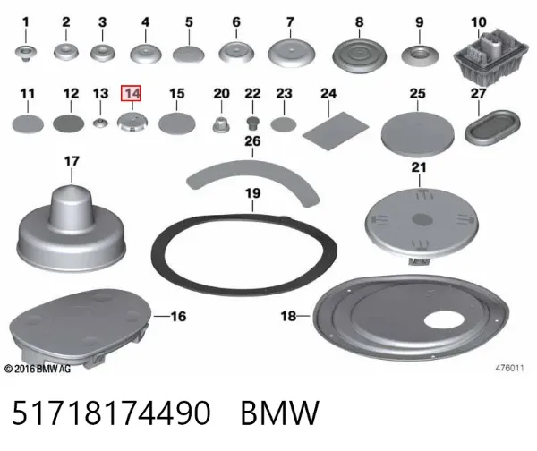  51718174490 BMW