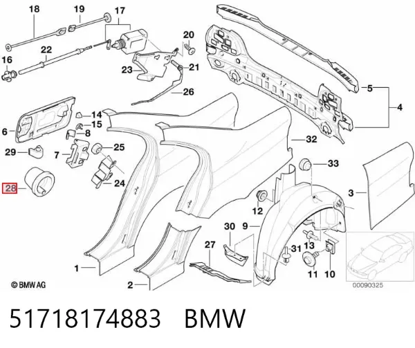  51718174883 BMW
