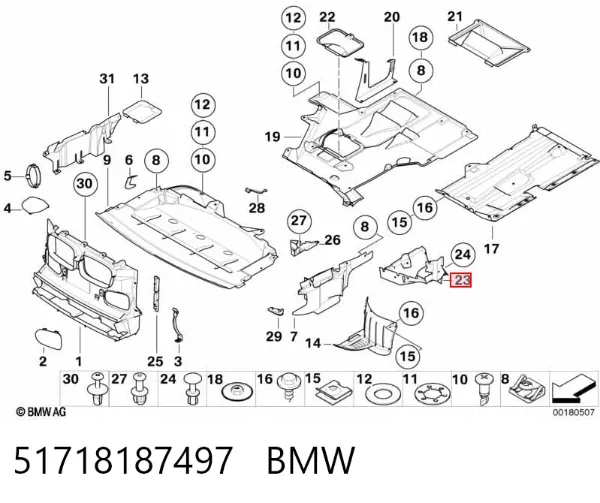  51718187497 BMW