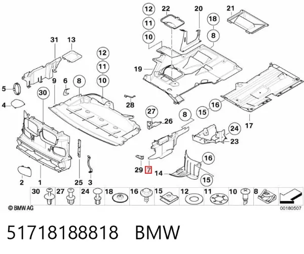 51718188818 BMW