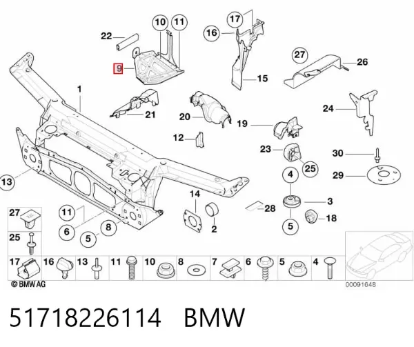  51718226114 BMW