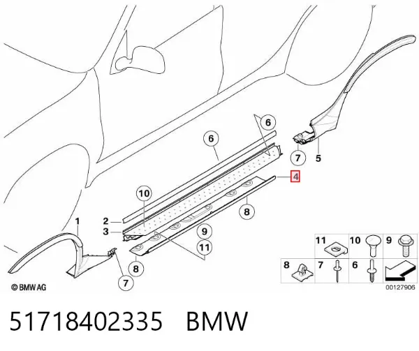  51718402335 BMW