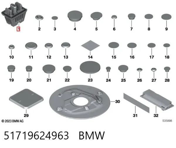  51719624963 BMW