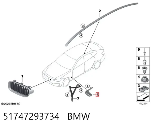  51747293734 BMW