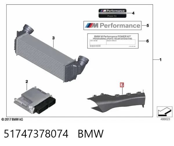 Воздуховод тормозного диска правый 51747378074 BMW
