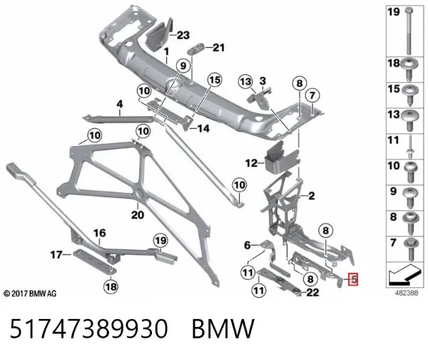  51747389930 BMW