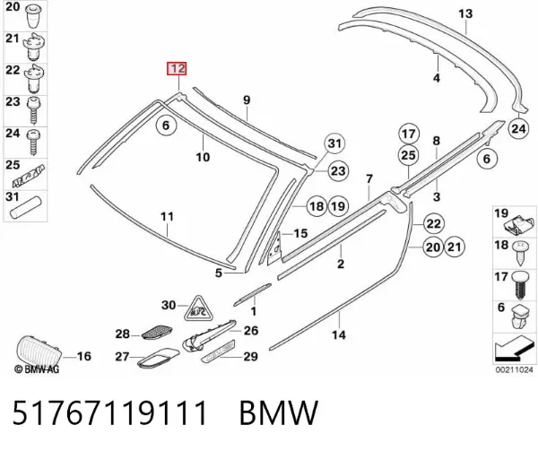  51767119111 BMW