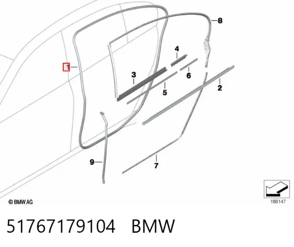  51767179104 BMW