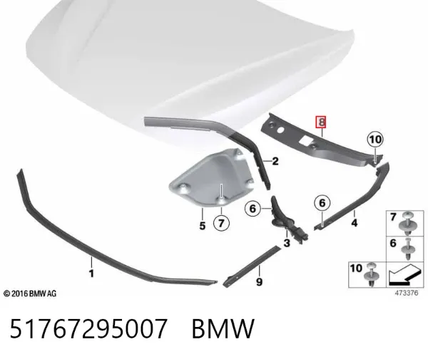  51767295007 BMW