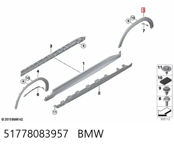  51778083957 BMW