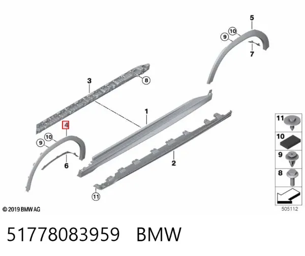  51778083959 BMW