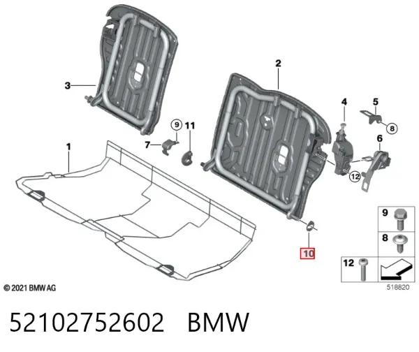  52102752602 BMW