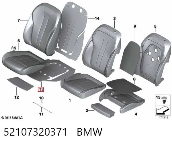  52107320371 BMW