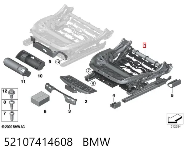  52107414608 BMW