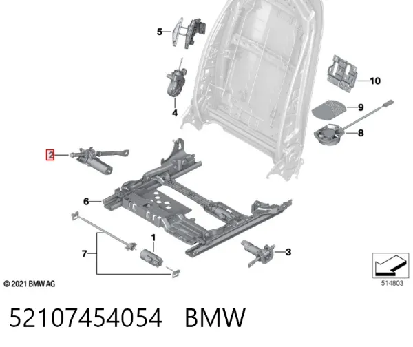  52107454054 BMW