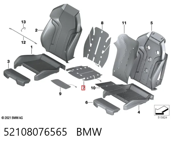  52108076565 BMW