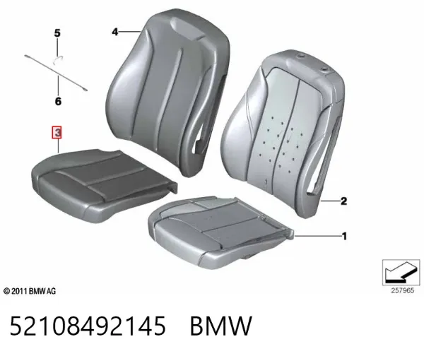  52108492145 BMW