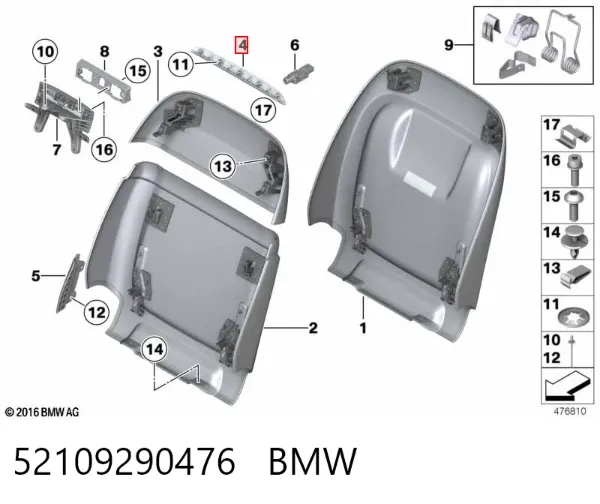  52109290476 BMW