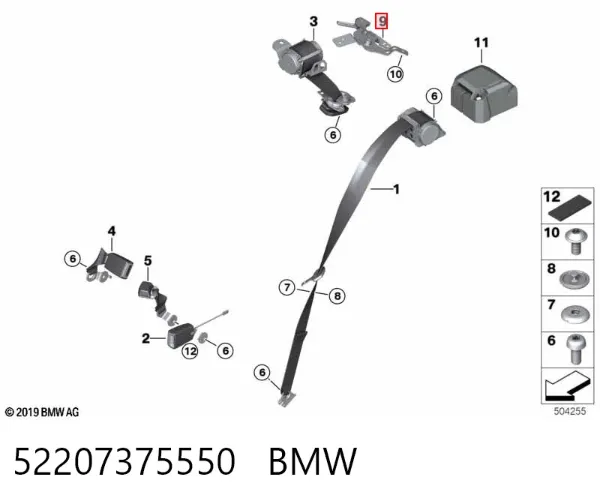  52207375550 BMW