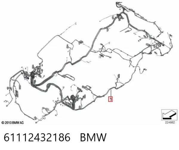  61112432186 BMW