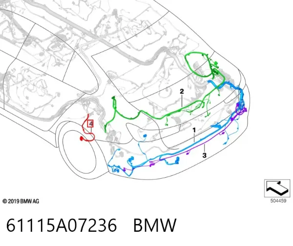 61115A07236 BMW