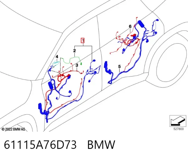  61115A76D73 BMW