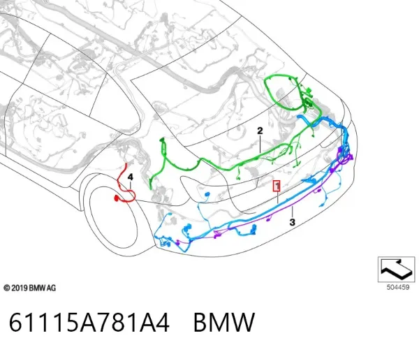  61115A781A4 BMW