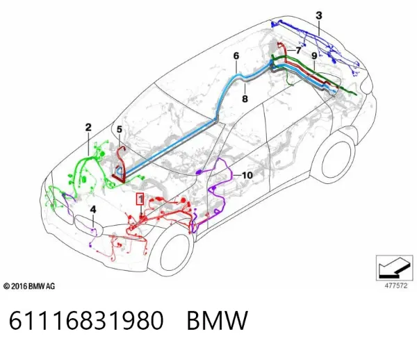  61116831980 BMW