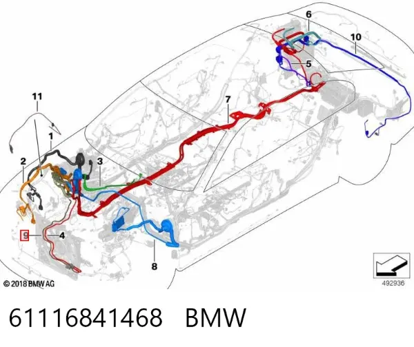  61116841468 BMW