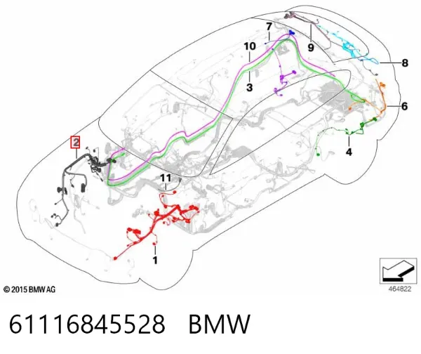  61116845528 BMW