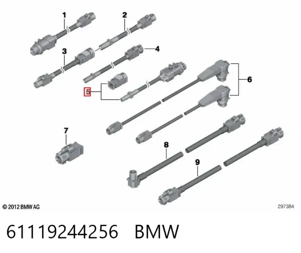  61119244256 BMW
