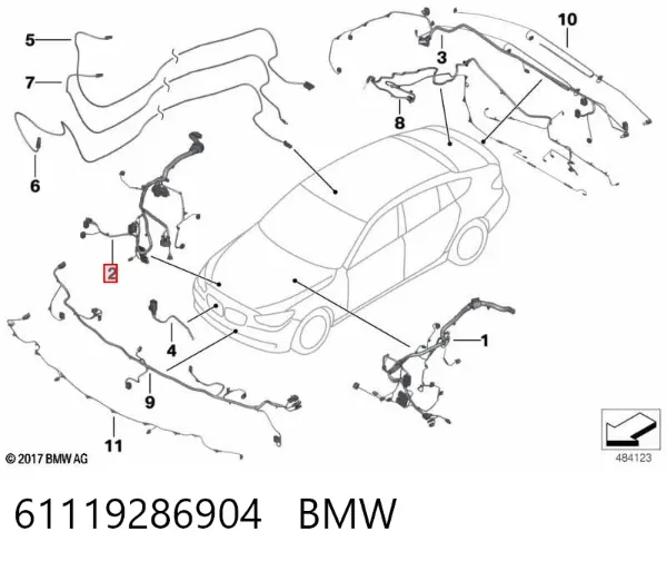  61119286904 BMW