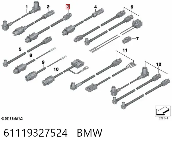 61119327524 BMW