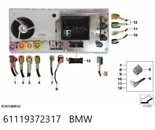  61119372317 BMW