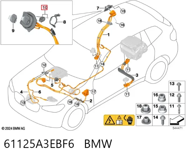  61125A3EBF6 BMW