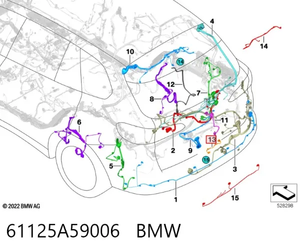  61125A59006 BMW