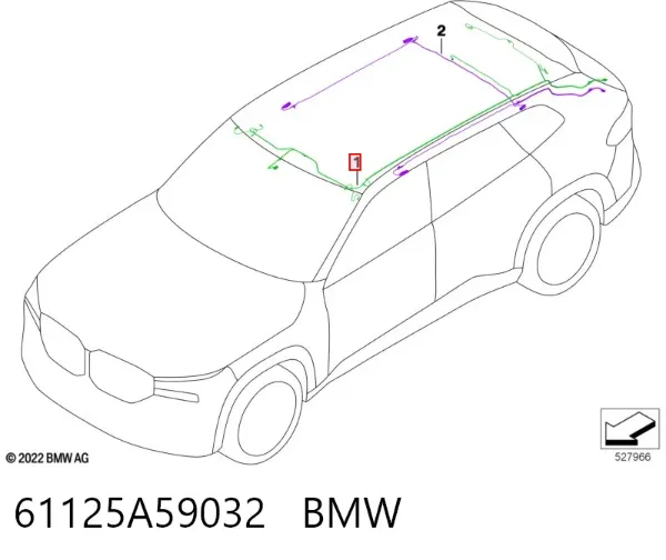  61125A59032 BMW