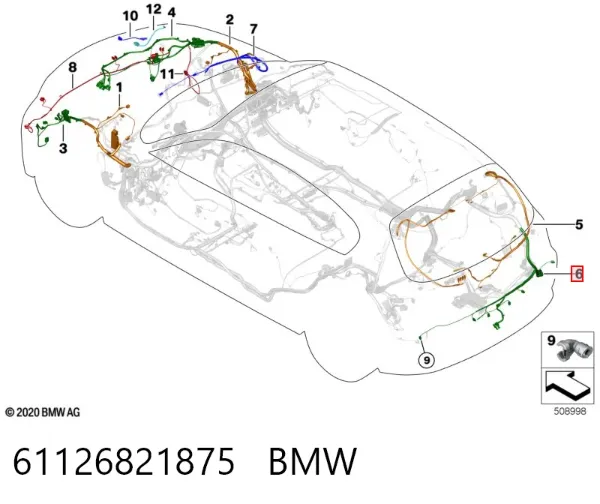  61126821875 BMW