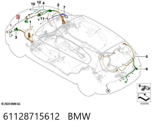  61128715612 BMW