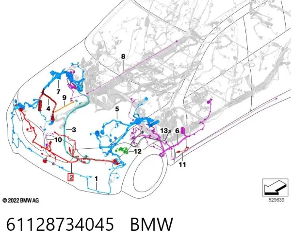  61128734045 BMW
