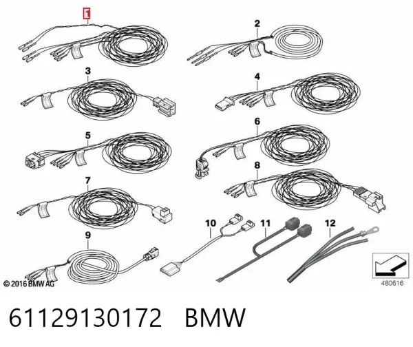  61129130172 BMW