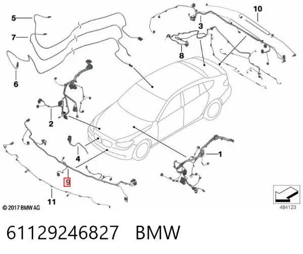  61129246827 BMW