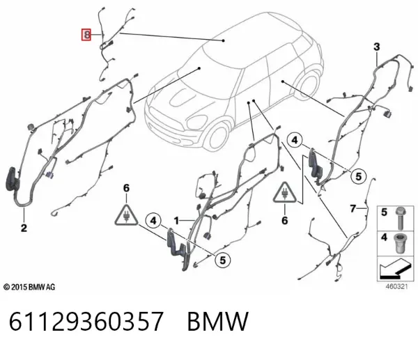  61129360357 BMW