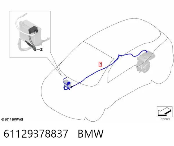  61129378837 BMW