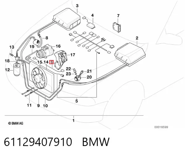  61129407910 BMW