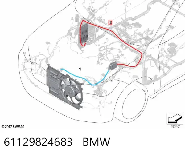  61129824683 BMW